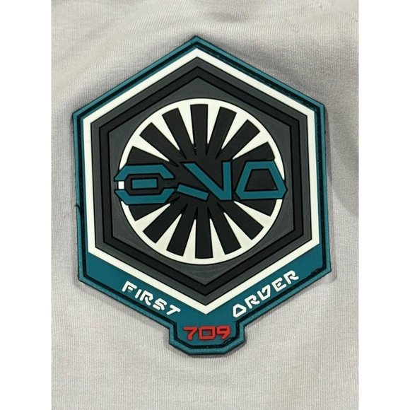 Disney Parks Star Wars Galaxy Edge 709 First Order Woman Gray Hoodie - Picture 4 of 9
